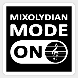 Mixolydian Mode Sticker